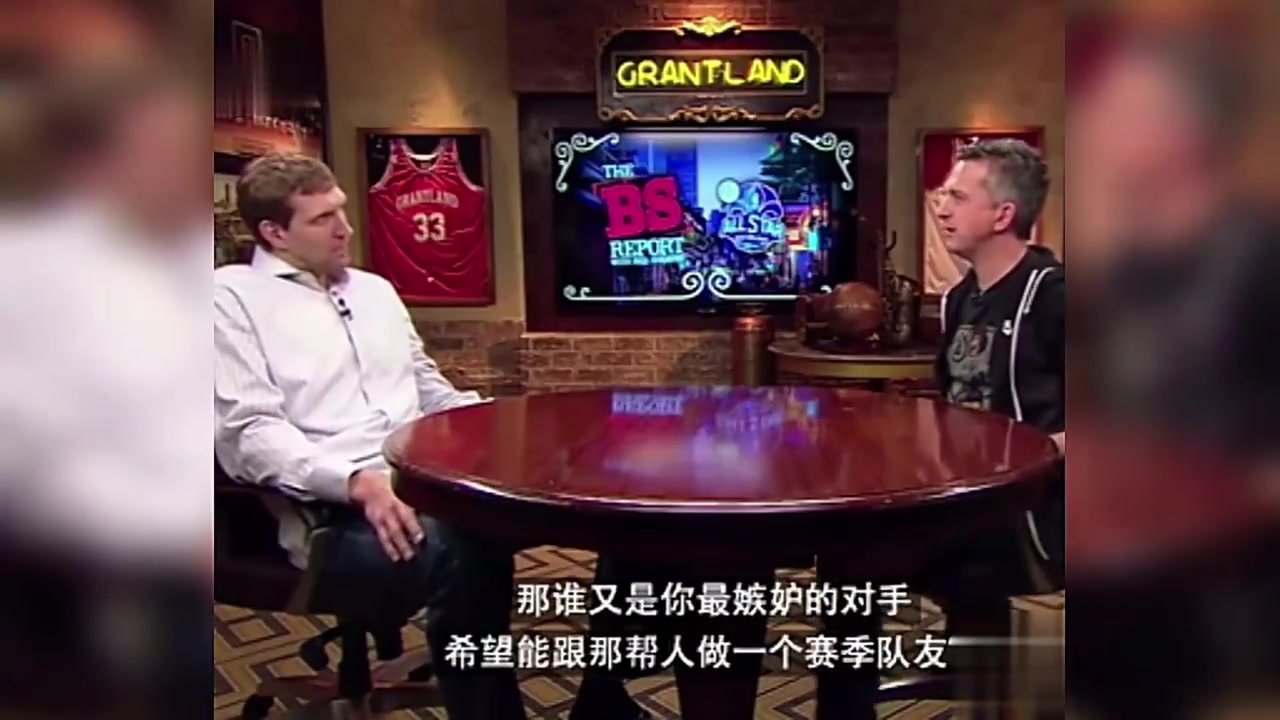 傳奇間的互相欣賞諾維茨基此前談鄧肯他是歷史第一大前鋒